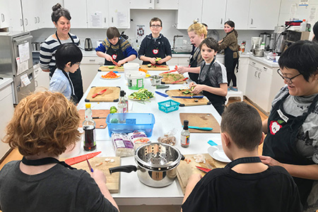 Nelson Community Food Centre - Cooking Series Program
