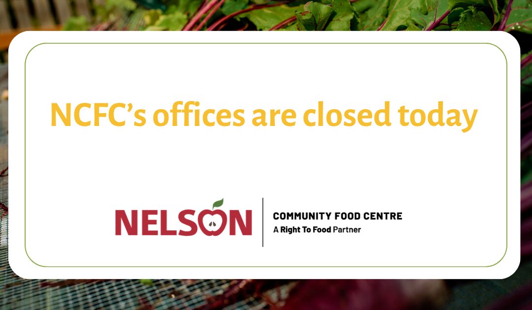 NCFC Office Closed
